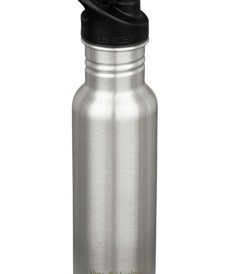 Klean Kanteen Edelstahl Trinkflasche Classic 532 ml-Sport Cap-BS