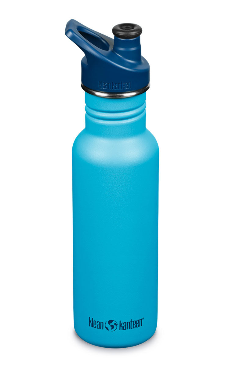 Klean Kanteen Edelstahl Trinkflasche Classic 532 ml-Sport Cap-HO