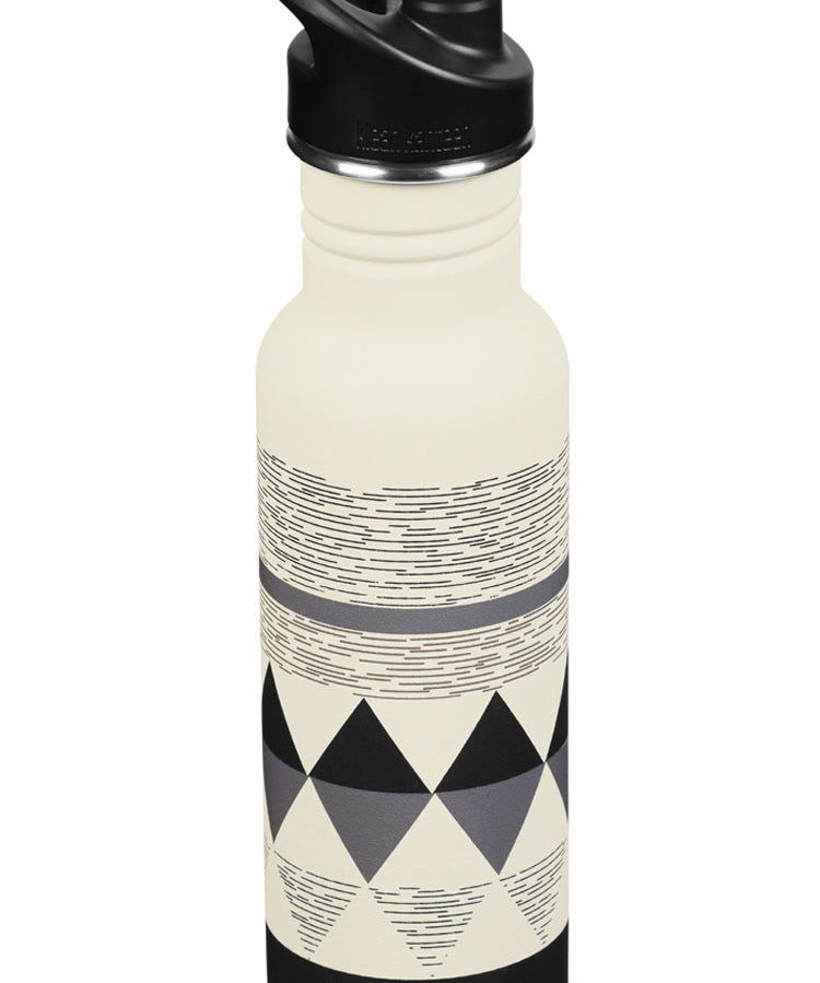 Klean Kanteen Edelstahl Trinkflasche Classic 532 ml-Sport Cap-PR