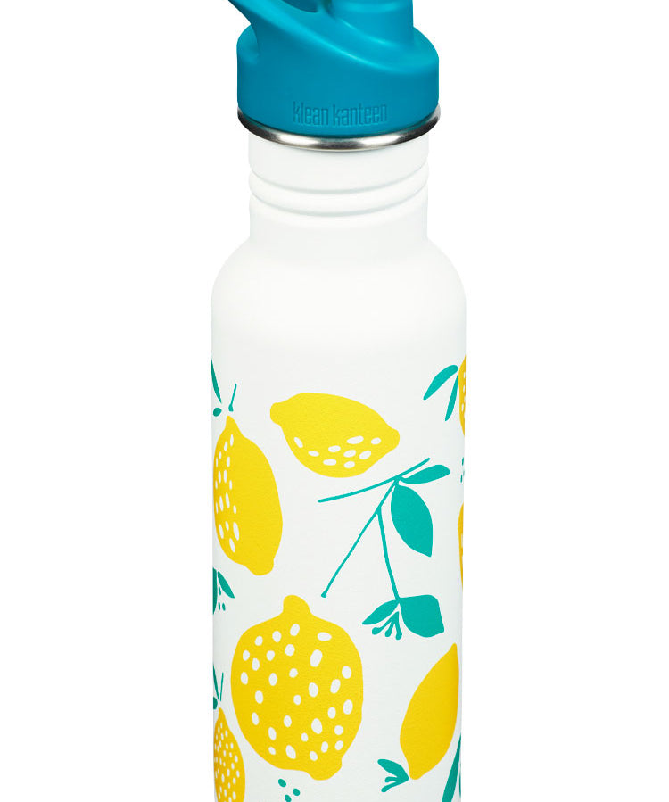 Klean Kanteen Edelstahl Trinkflasche Classic 532 ml-Sport Cap-LM