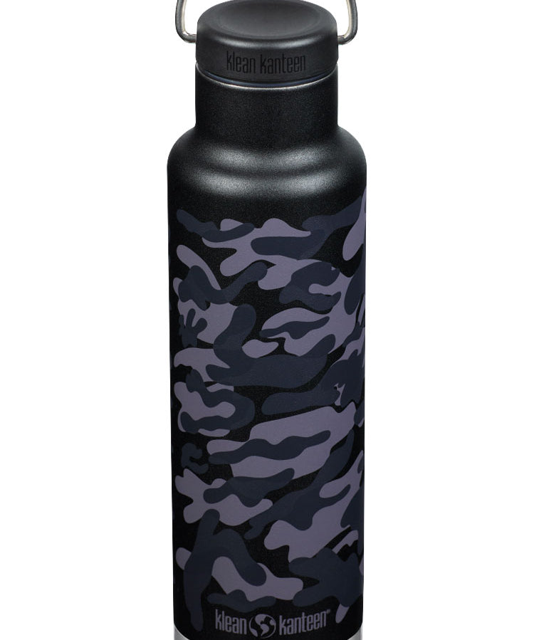 Klean Kanteen Edelstahl Isolierflasche Classic 592ml-Loop Cap-BC