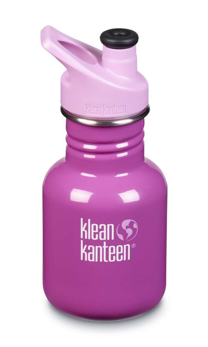 Klean Kanteen Edelstahl Trinkflasche Kid Classic 355 ml Sport Cap
