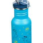 Klean Kanteen Edelstahl Trinkflasche Kid Classic Sippy Cap 355ml-Dinos