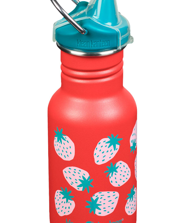 Klean Kanteen Edelstahl Trinkflasche Kid Classic Sippy Cap 355ml-CS