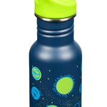 Klean Kanteen Edelstahl Trinkflasche Kid Classic Sport Cap 355ml-PT