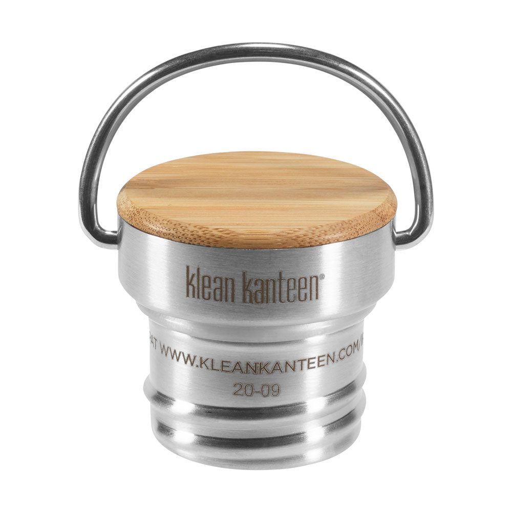 Klean Kanteen Edelstahl Loop Cap Bambus für Kid & Classic & Reflect-BS