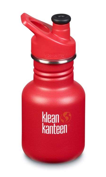 Klean Kanteen Edelstahl Trinkflasche Kid Classic 355 ml Sport Cap