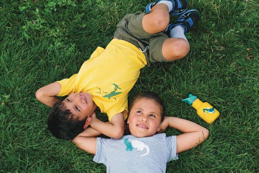 Klean Kanteen Edelstahl Trinkflasche Kid Classic 355 ml Sport Cap