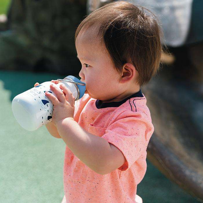 Klean Edelstahl Trinkflasche Kid Classic 355ml Sippy Cap