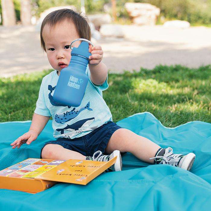 Klean Edelstahl Trinkflasche Kid Classic 355ml Sippy Cap