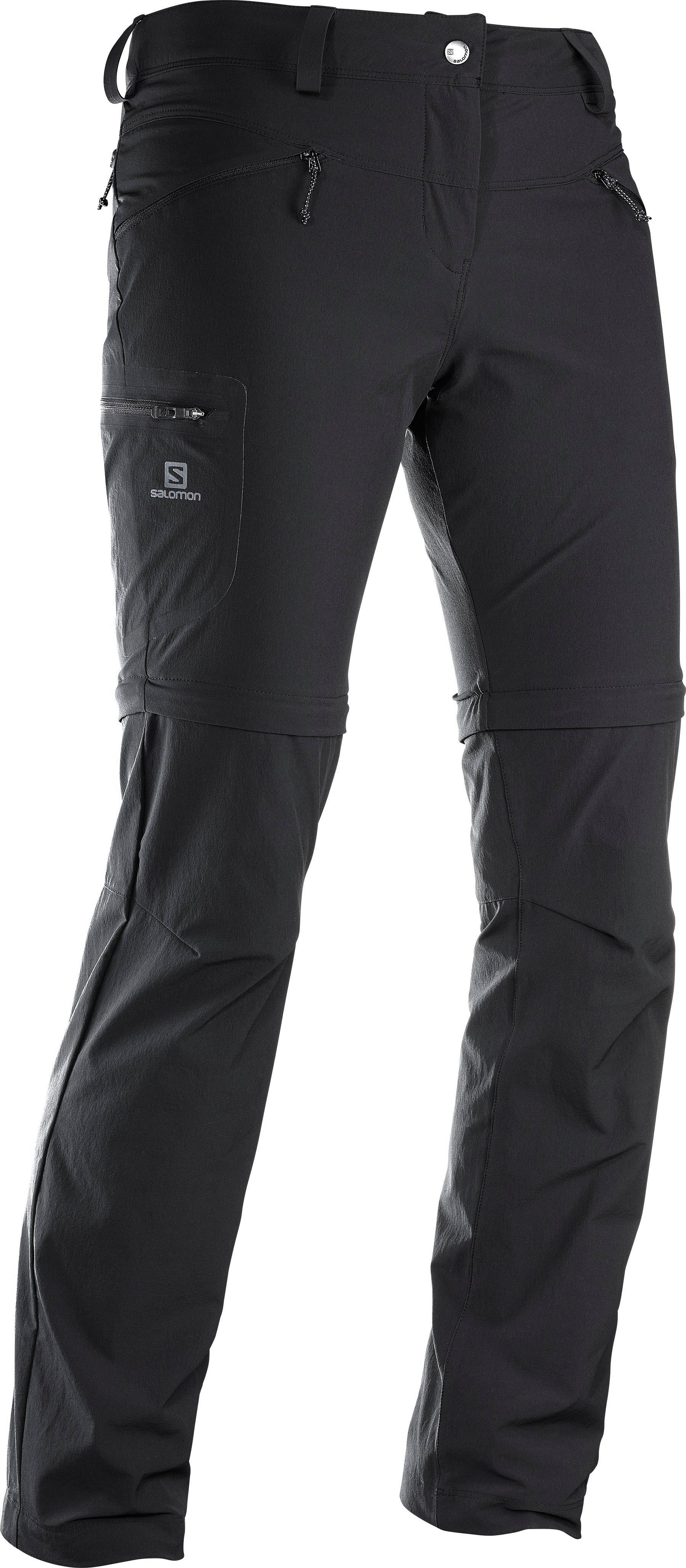 Salomon Wayfarer Zip Pant wmn black