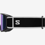 Salomon Skibrille Kids Lumi black-univ mid blue