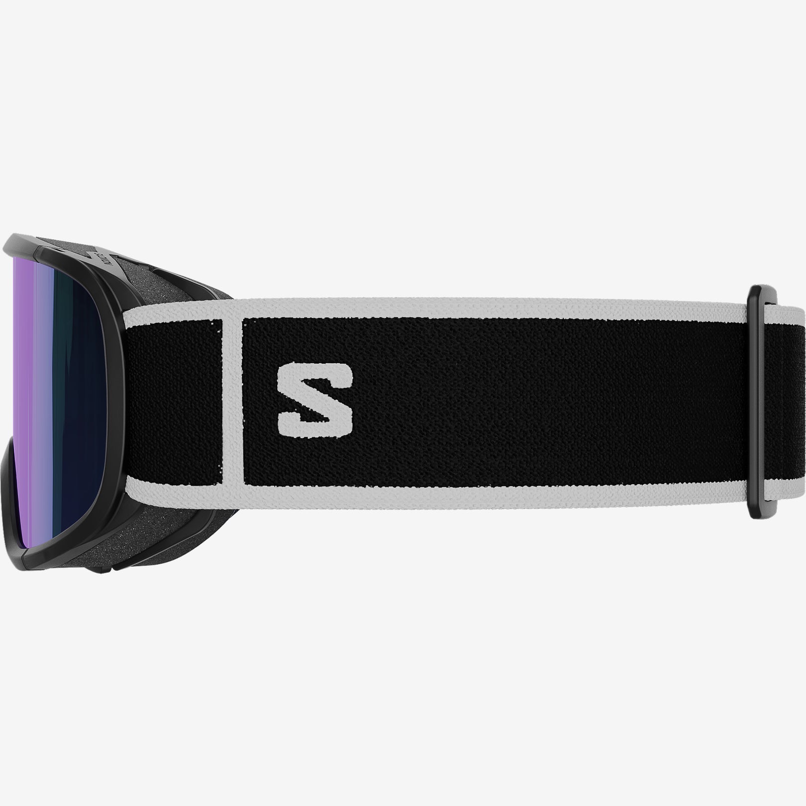 Salomon Skibrille Kids Lumi black-univ mid blue