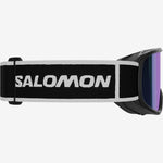 Salomon Skibrille Kids Lumi black-univ mid blue