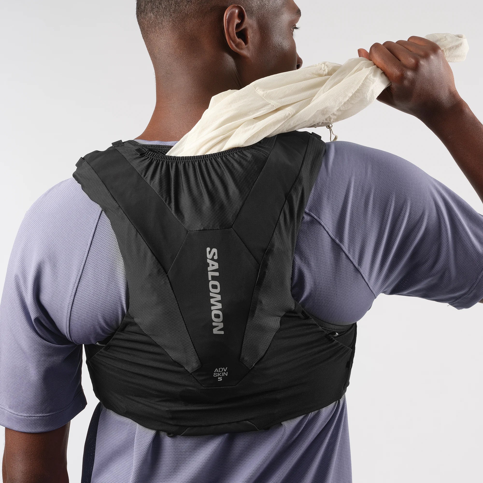 Salomon ADV Skin 5 Laufweste mit Flasks black