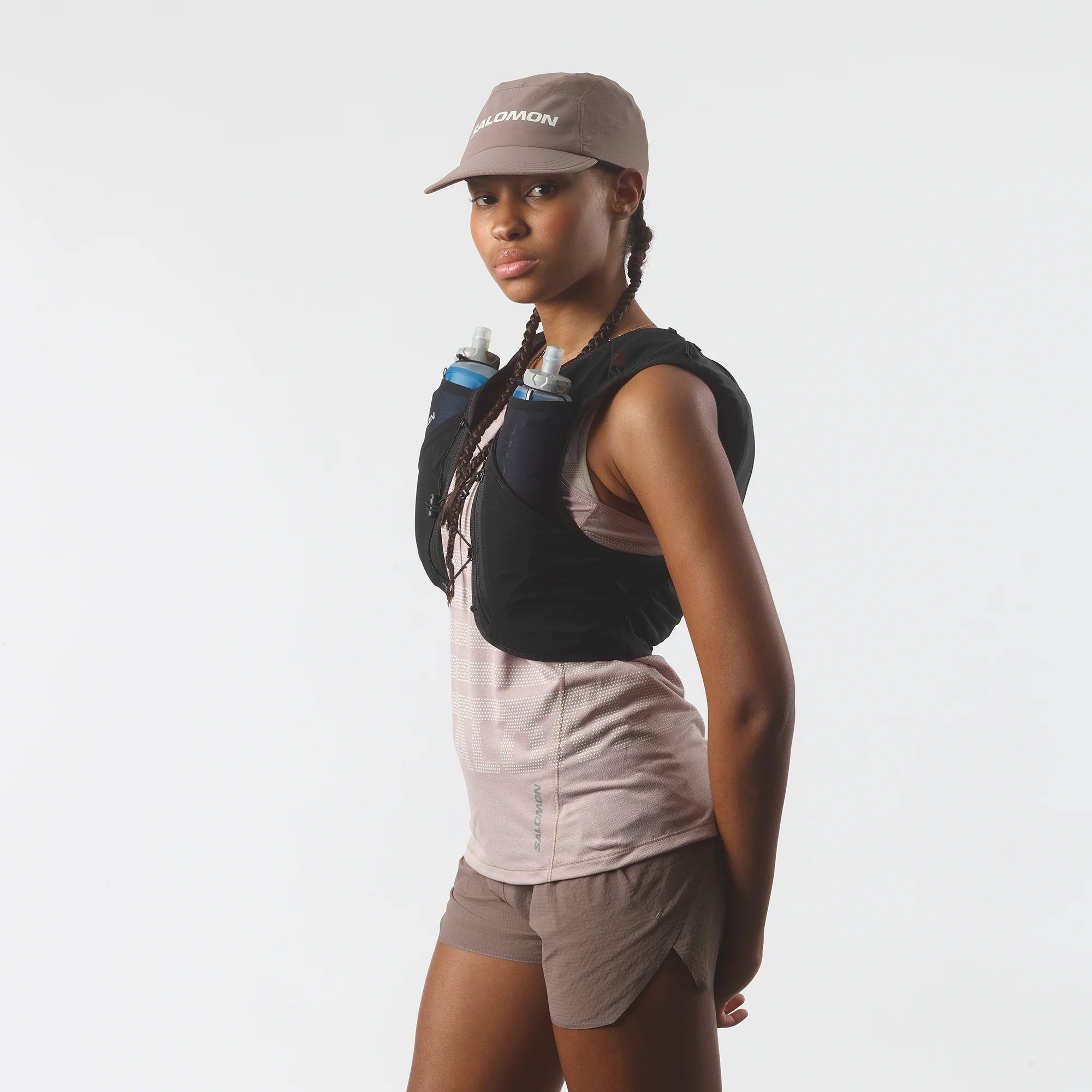 Salomon ADV Skin 5 Laufweste mit Flasks black