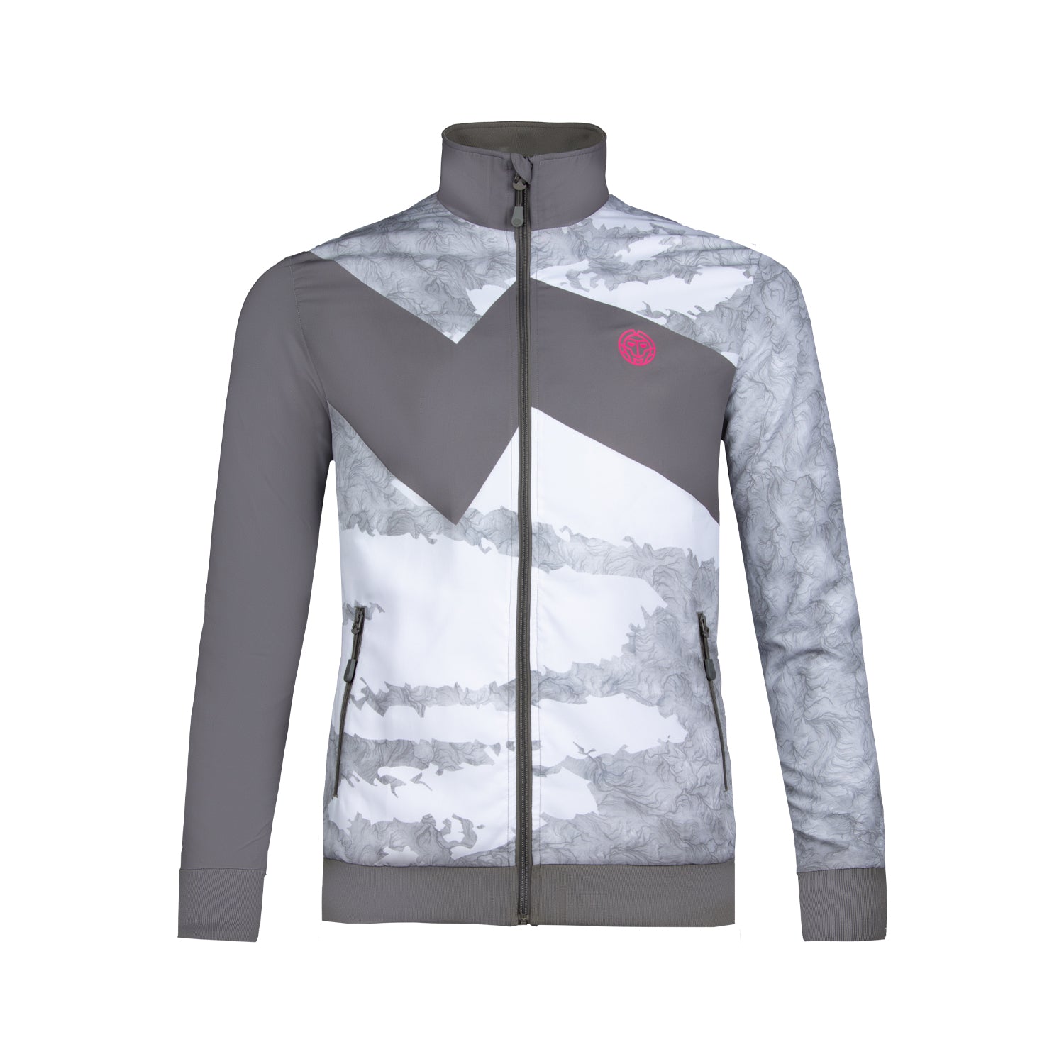 Bidi Badu Zulu Tech Jacket white-grey
