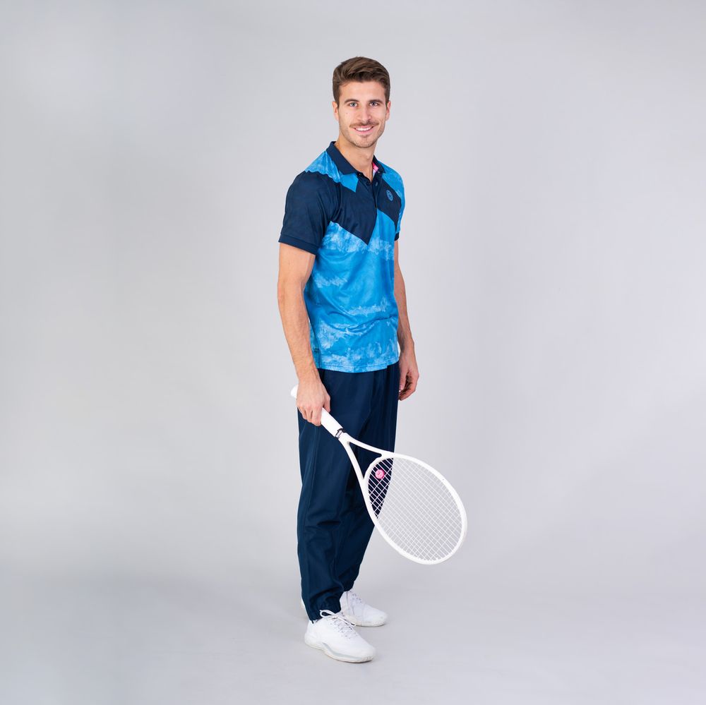 Bidi Badu Idir Tech Polo petrol-dark blue