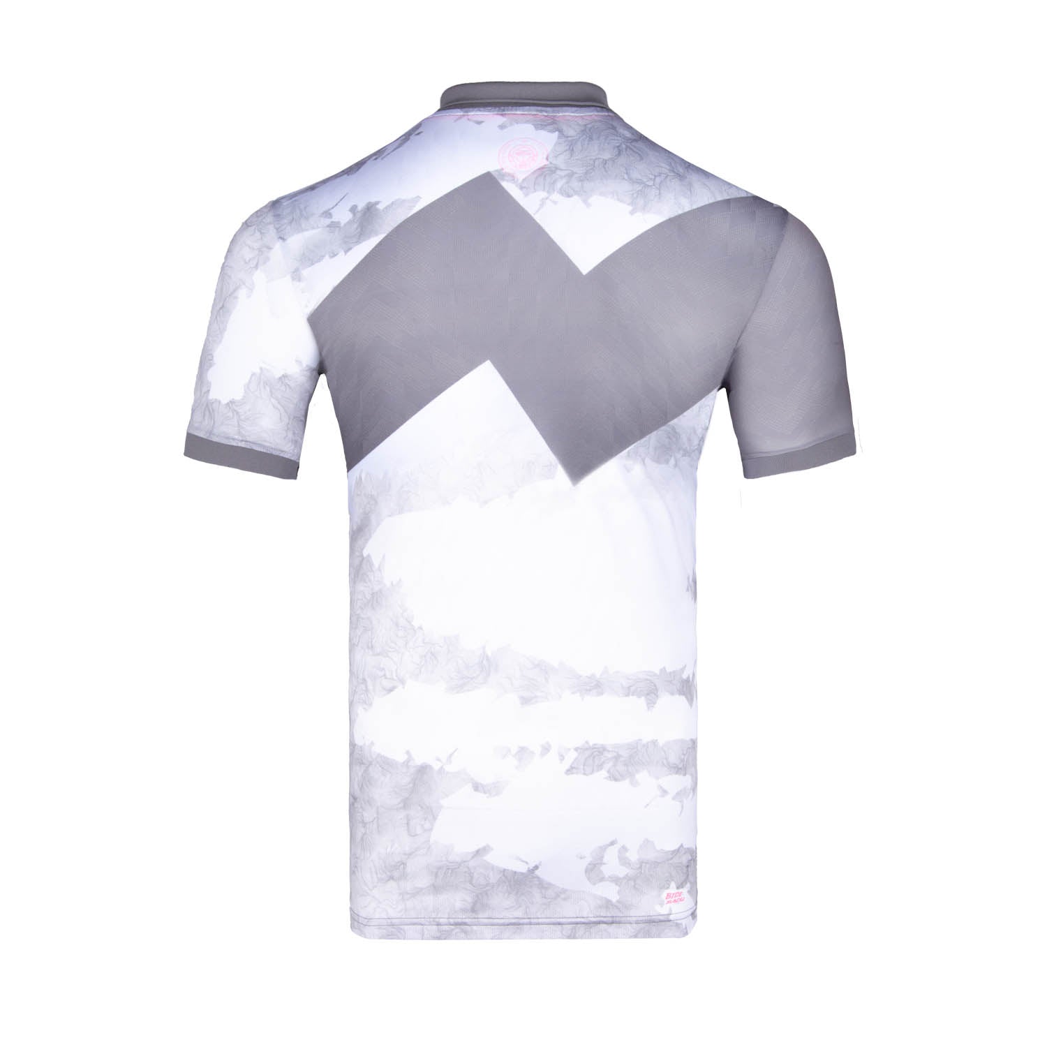 Bidi Badu Idir Tech Polo white-grey