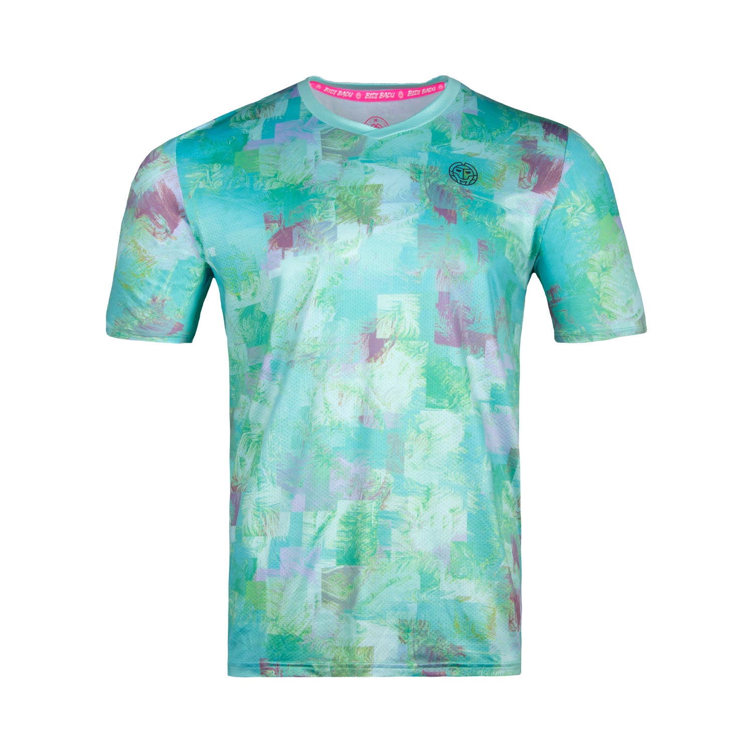 Bidi Badu Kovu Tech Tee mint-green-dark grey