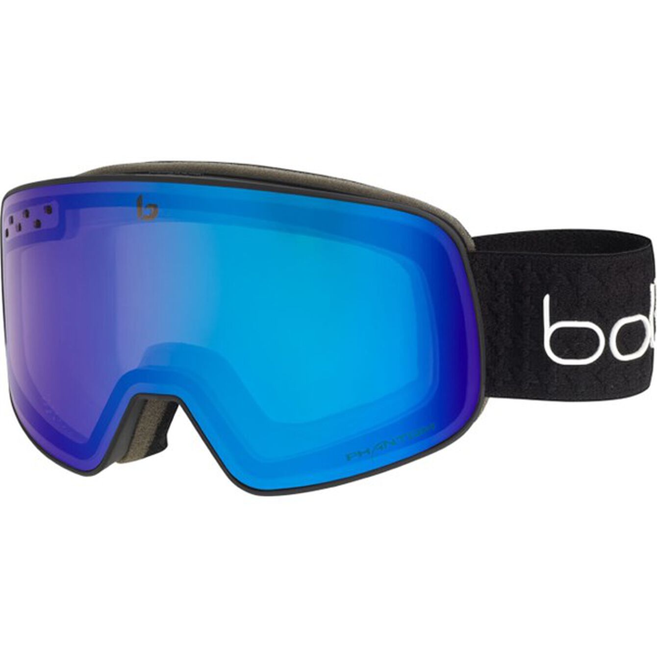 Bolle Nevada Black Matte - Phantom + Blue
