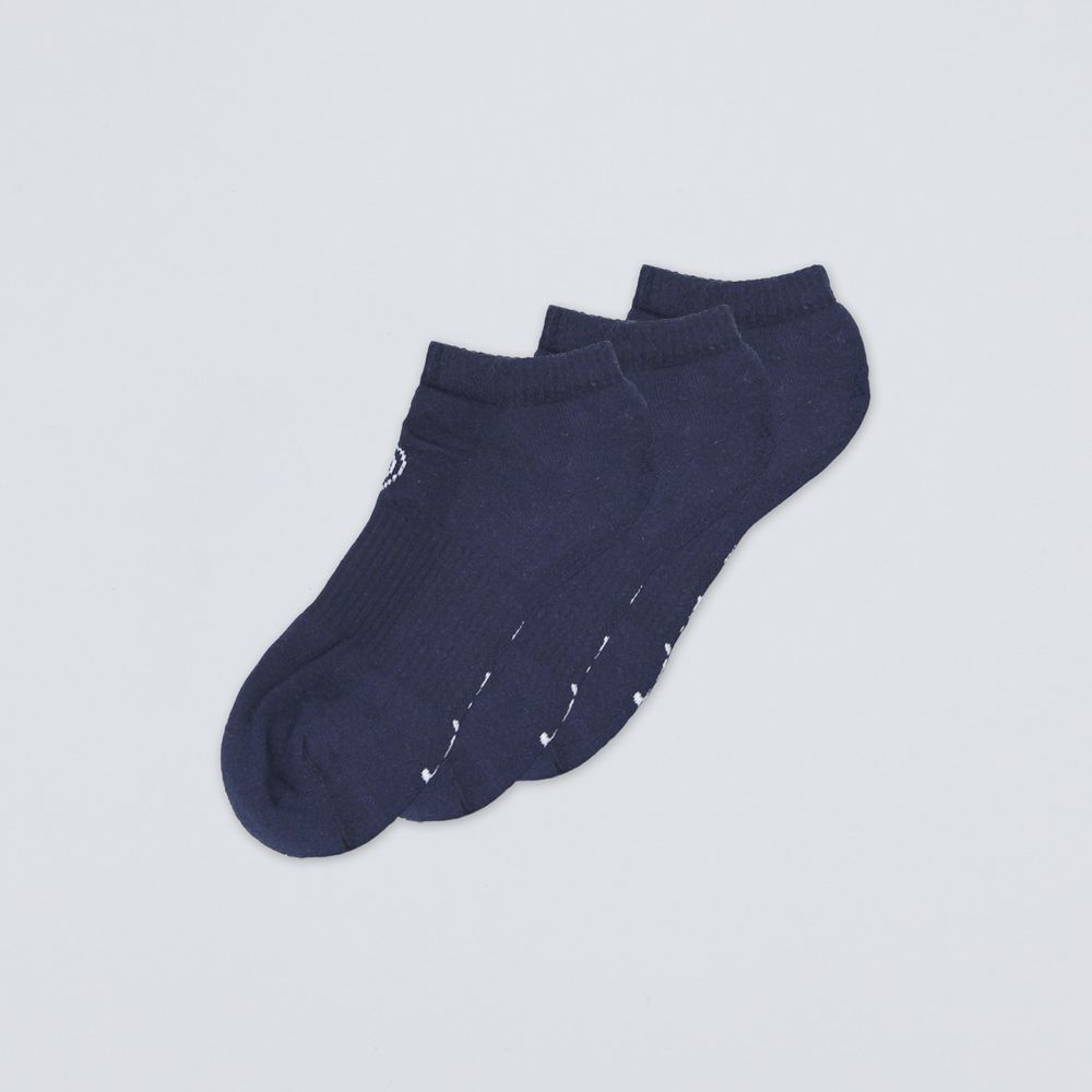 Bidi Badu No Party No Show Move Socks 3 Pack-dark blue