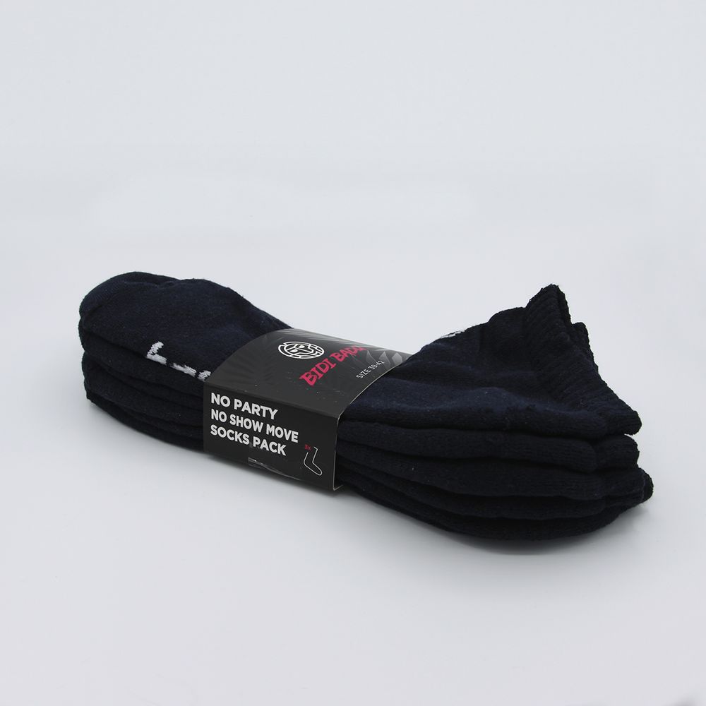 Bidi Badu No Party No Show Move Socks 3 Pack-dark blue
