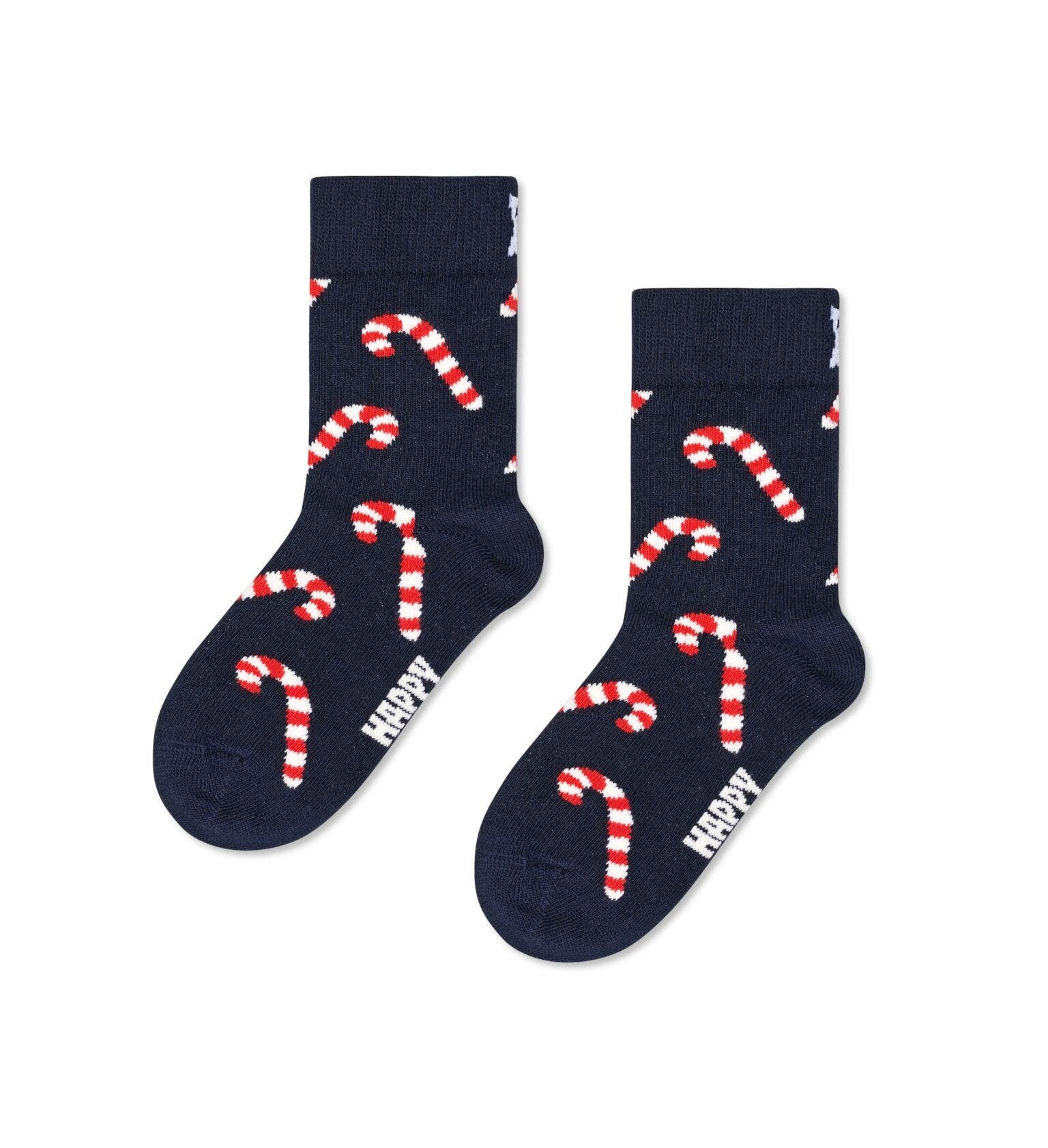 Happy Socks Kids Candy Cane Sock