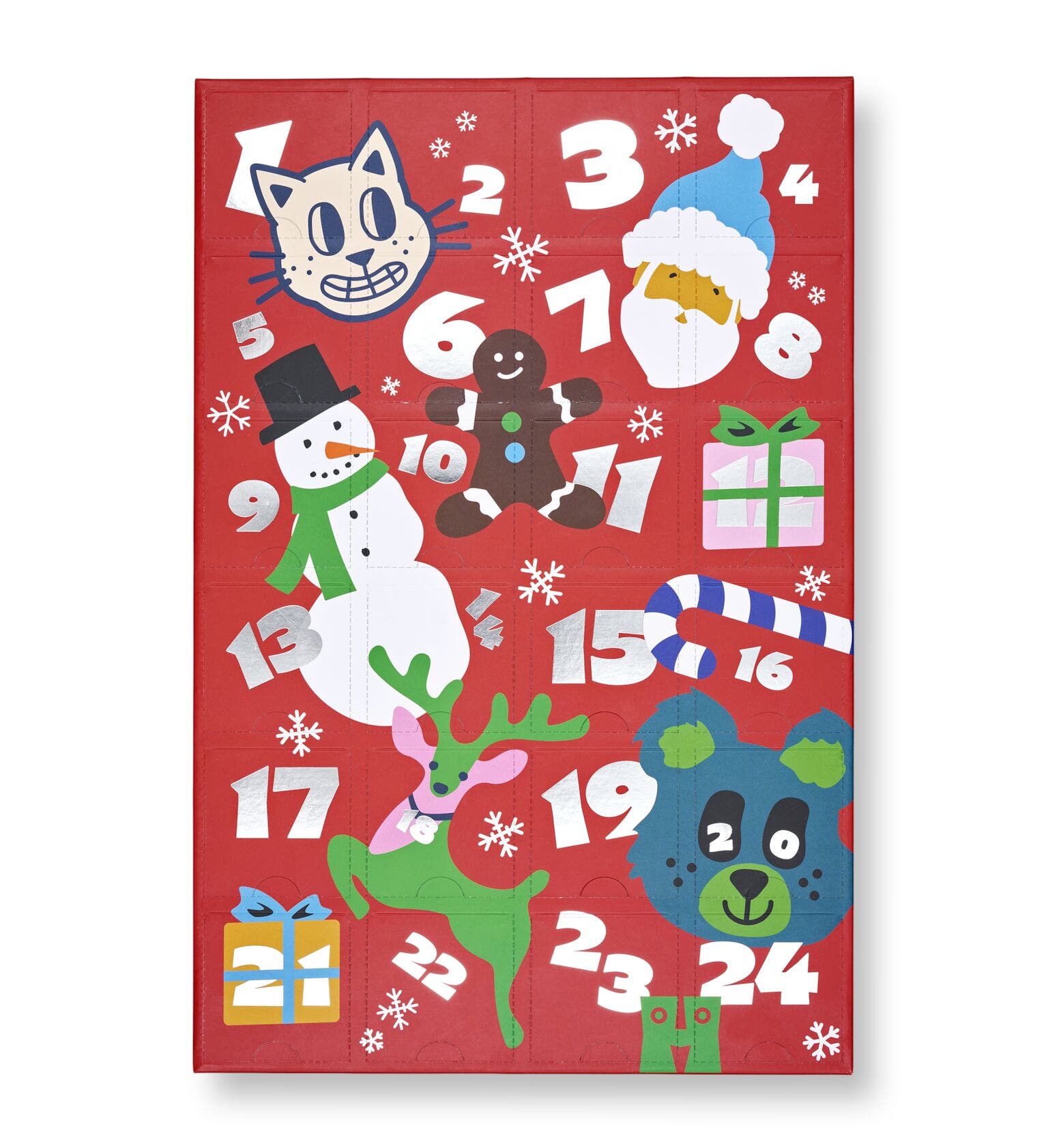 Happy Socks Adventskalender 24 Pack Holiday Box