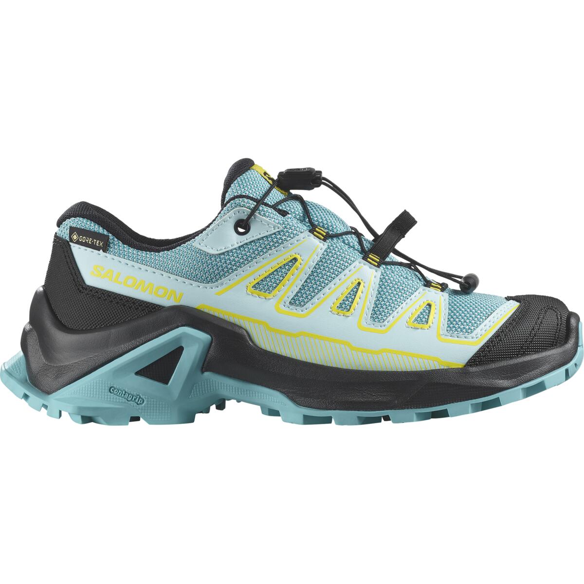 Salomon X ULTRA GTX J - Ki., blue curacao/turbulence/yellow iris