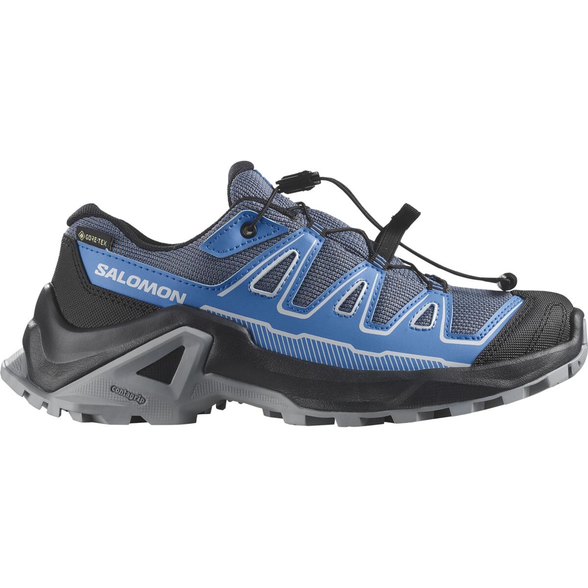 Salomon X ULTRA GTX J - Ki., turbulence/black/french blue