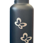 Klean Kanteen Edelstahl Trinkflasche Classic 800 ml-Sport Cap-Debra Schmetterlingskinder BK