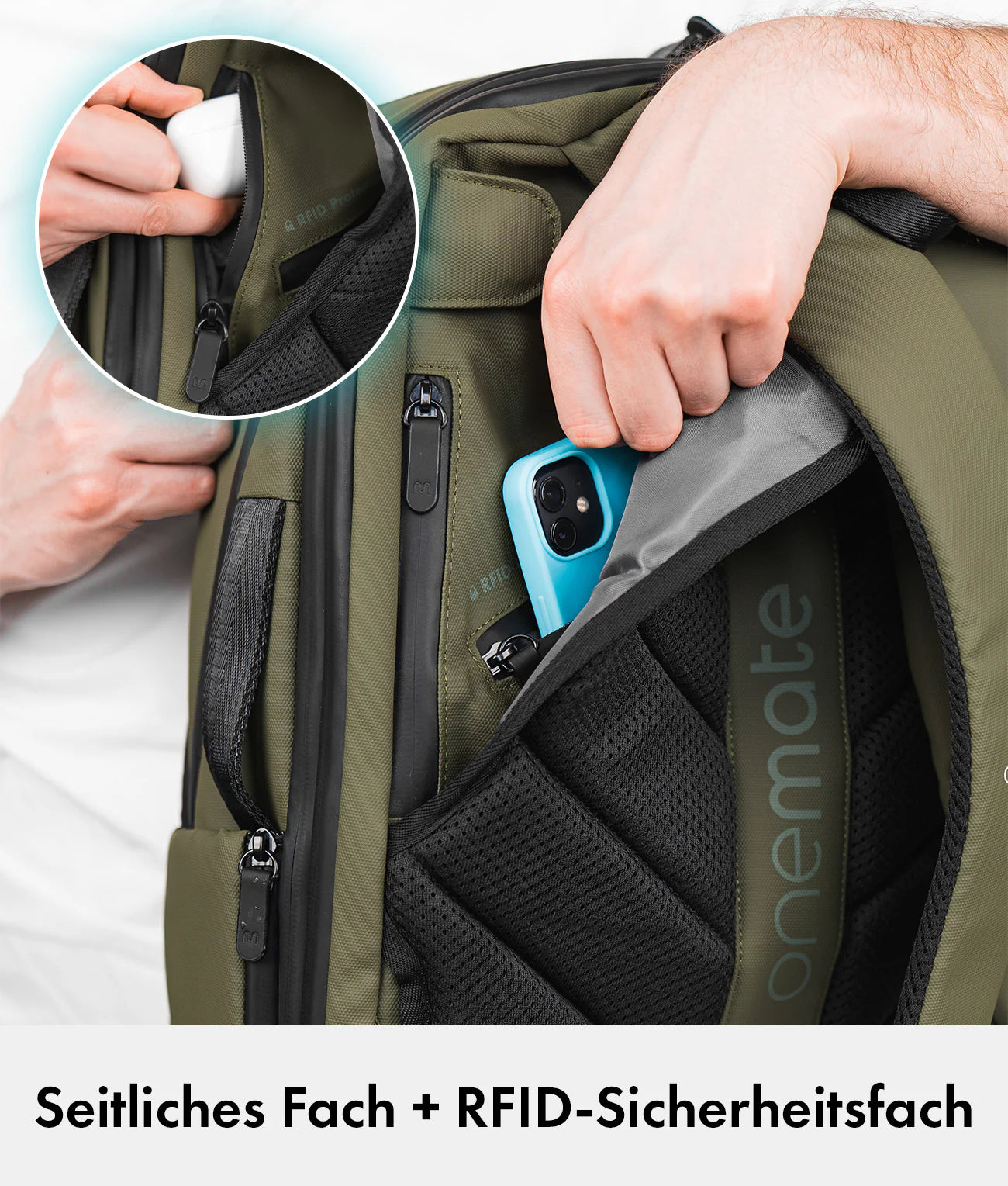 Onemate Rucksack Backpack Pro 2 grün