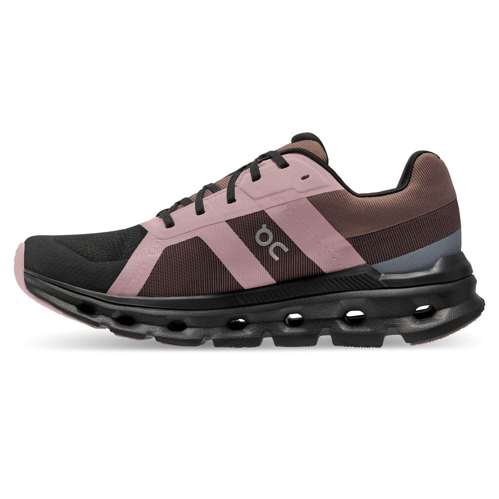 On Cloudrunner waterproof wmn black grape