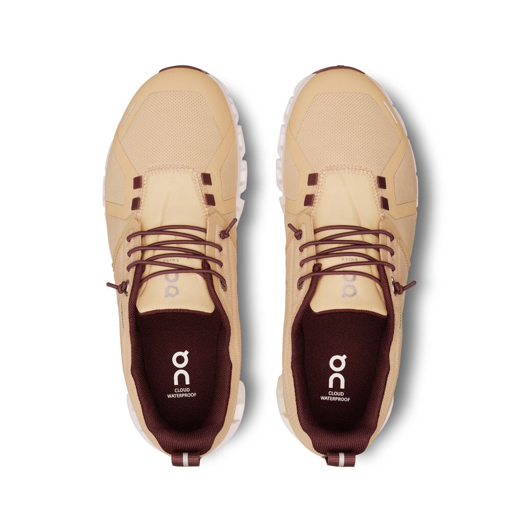 On Cloud 5 waterproof wmn savannah ivory