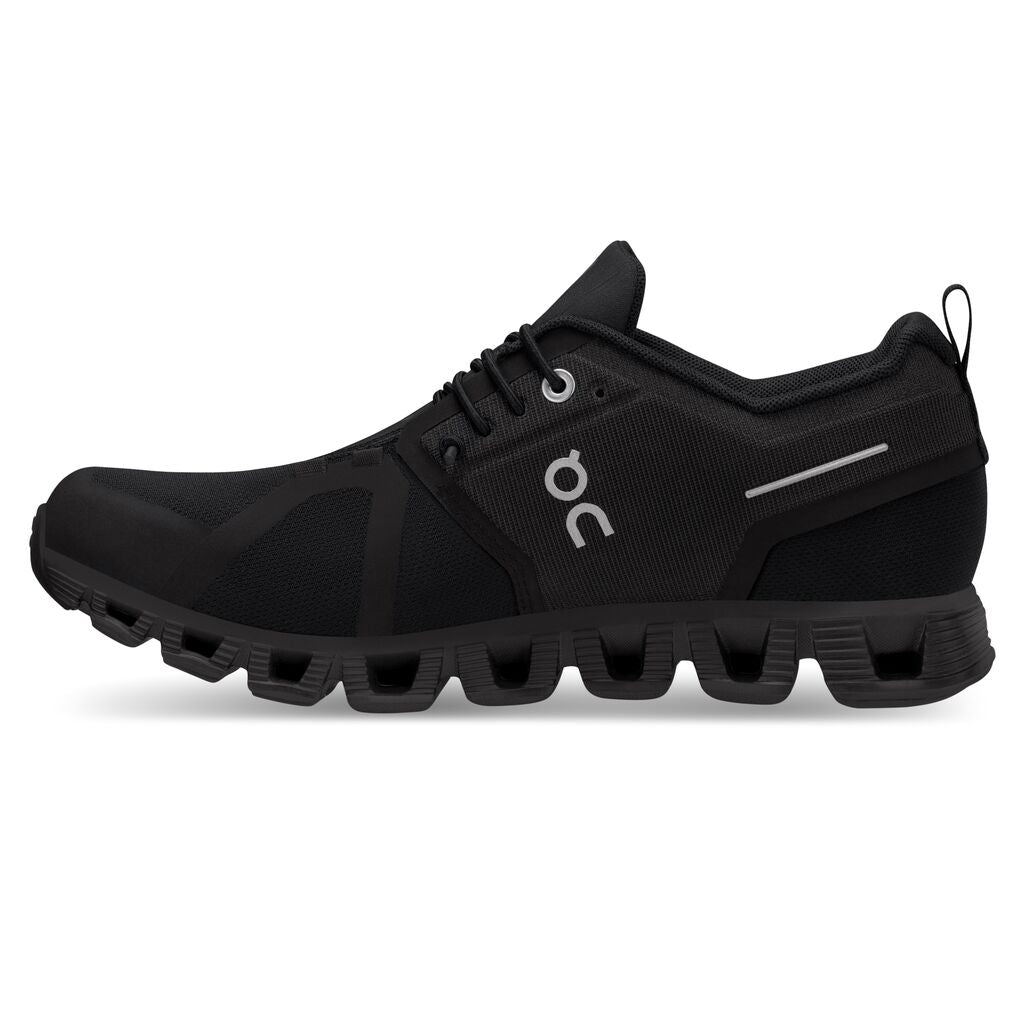 On Cloud 5 waterproof wmn all black