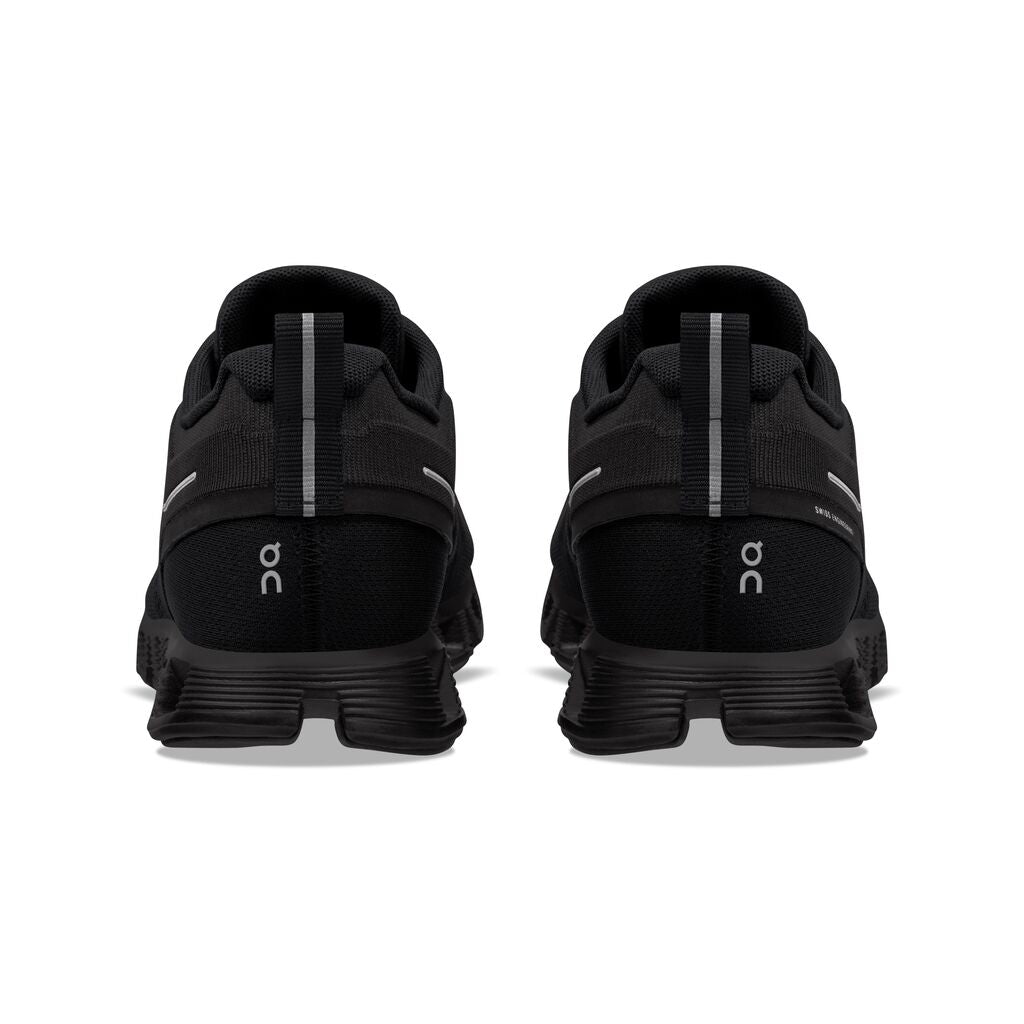 On Cloud 5 waterproof wmn all black