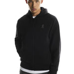 On Focus Tech Zip Hoodie black