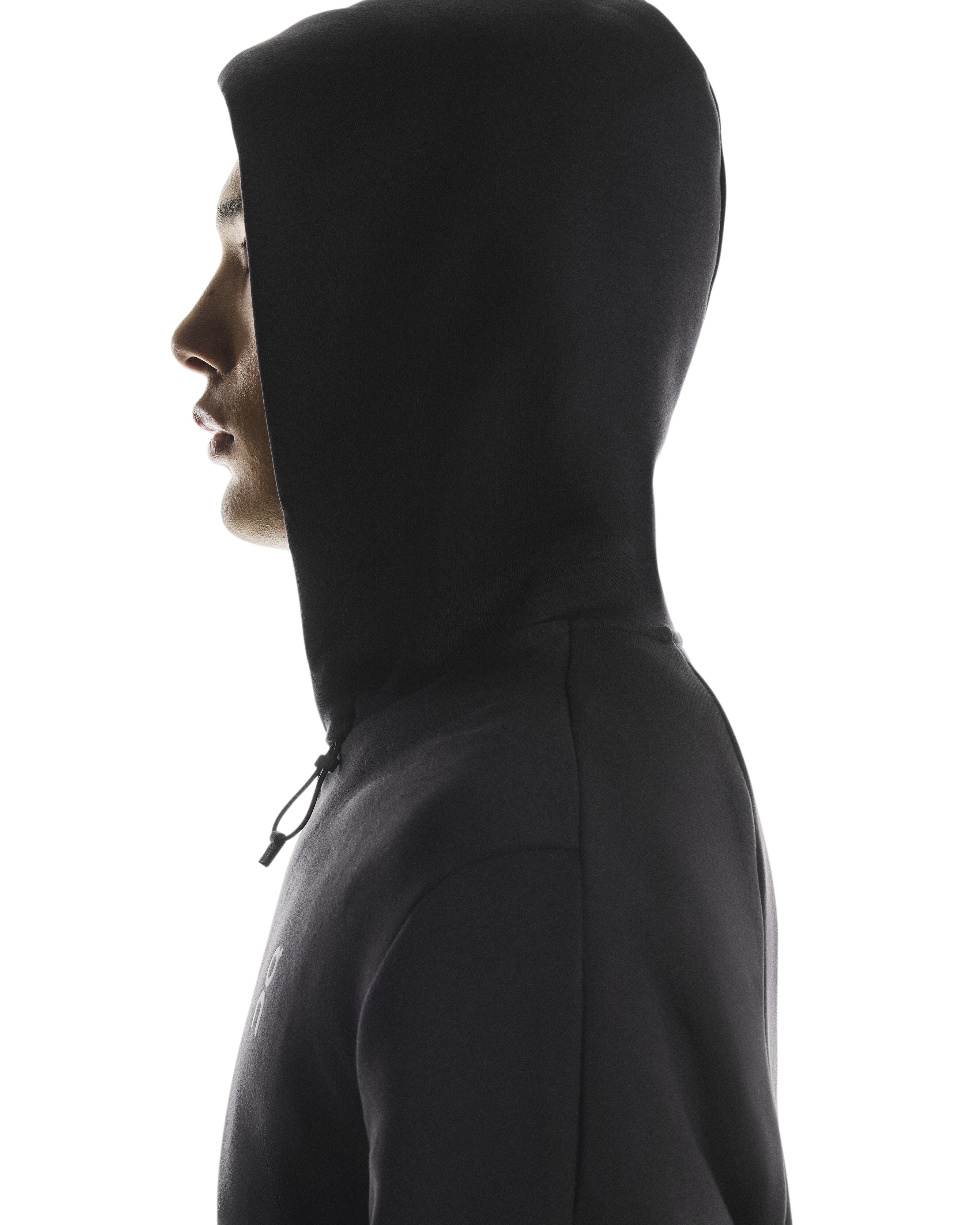 On Focus Tech Zip Hoodie black