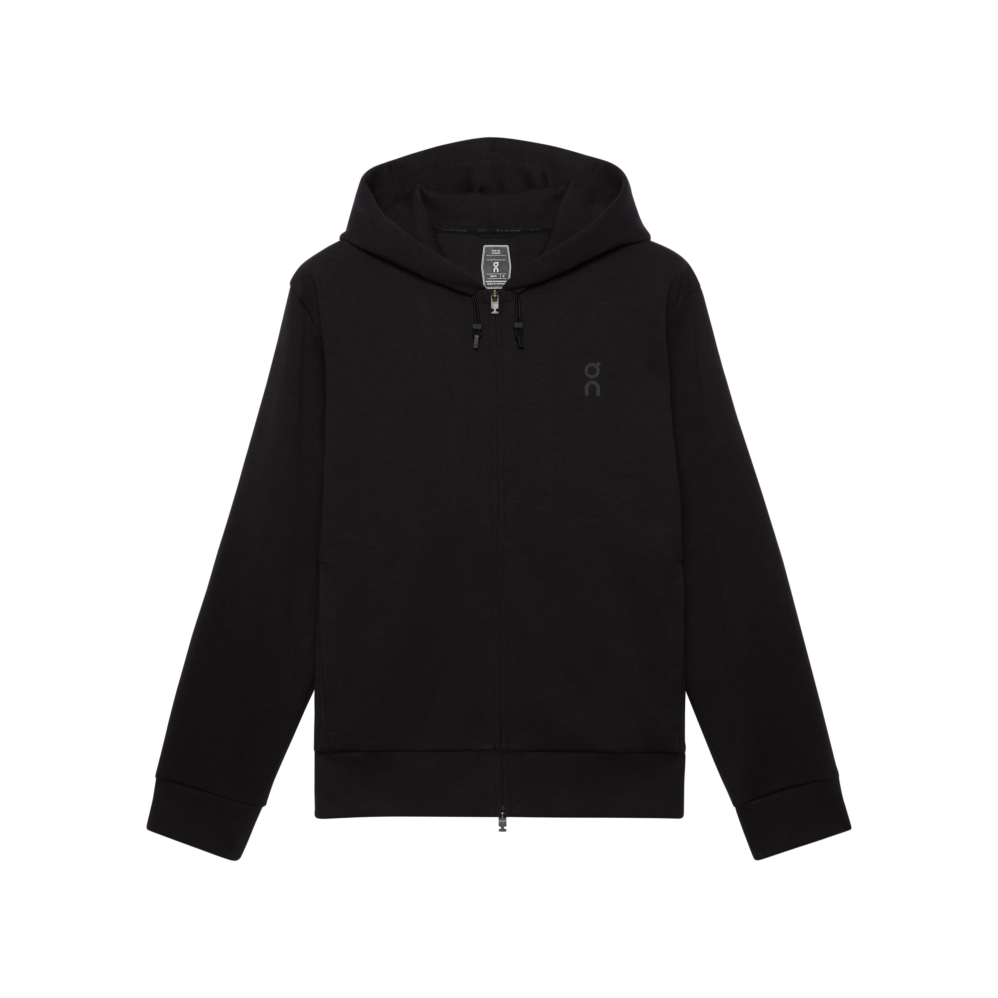 On Focus Tech Zip Hoodie black