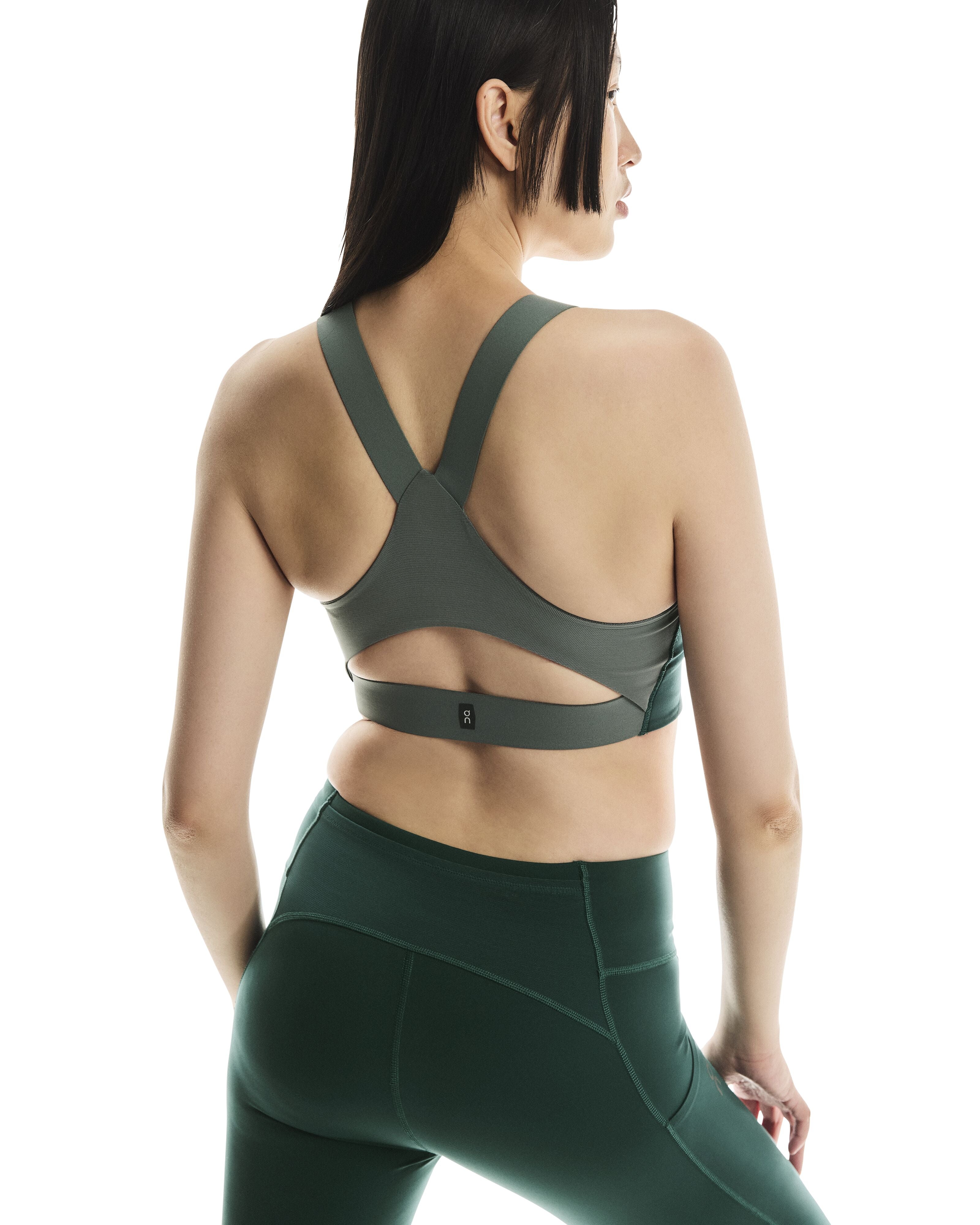 On Performance Flex Bra spirulina olive