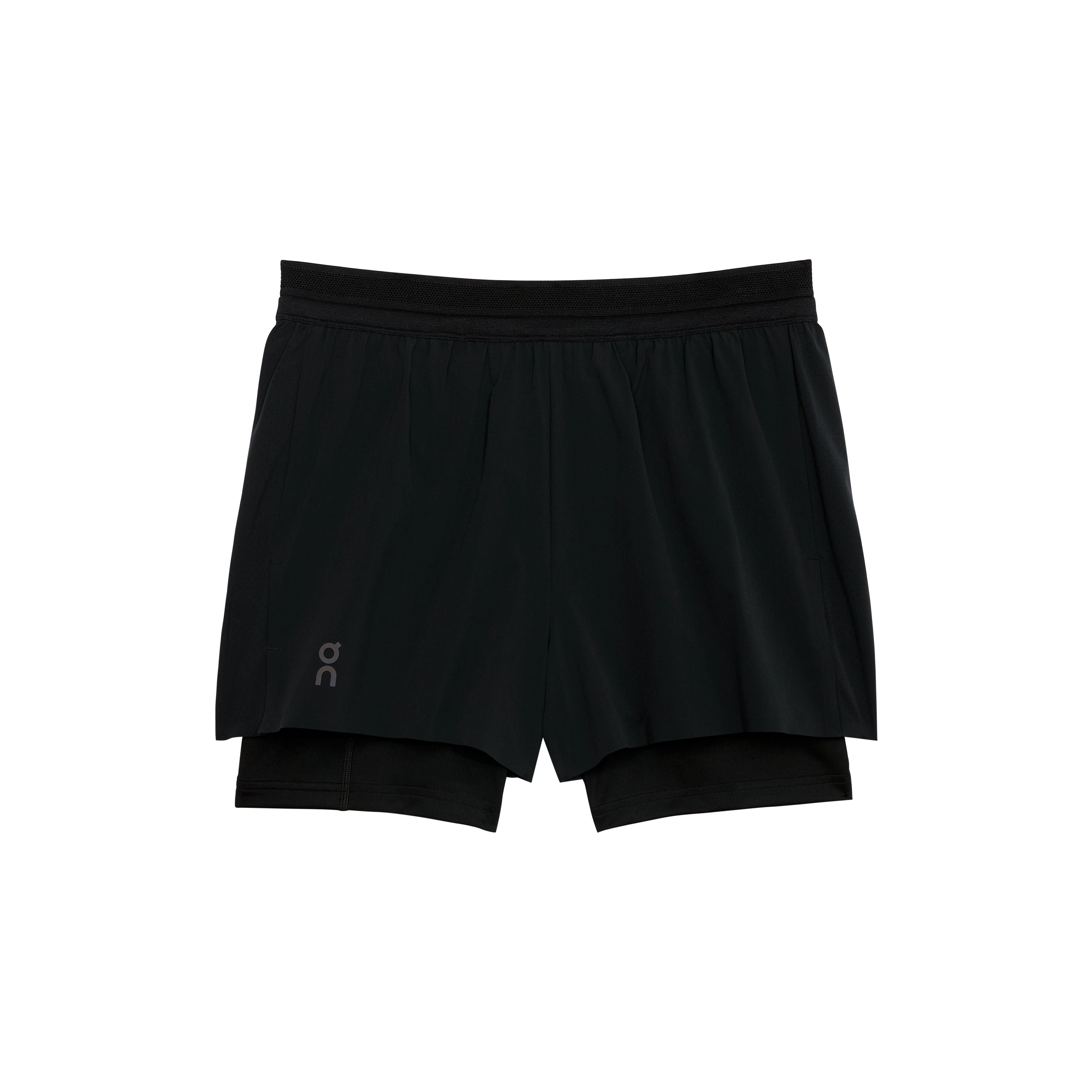 On 3" Performance 2/1 shorts 1 W black