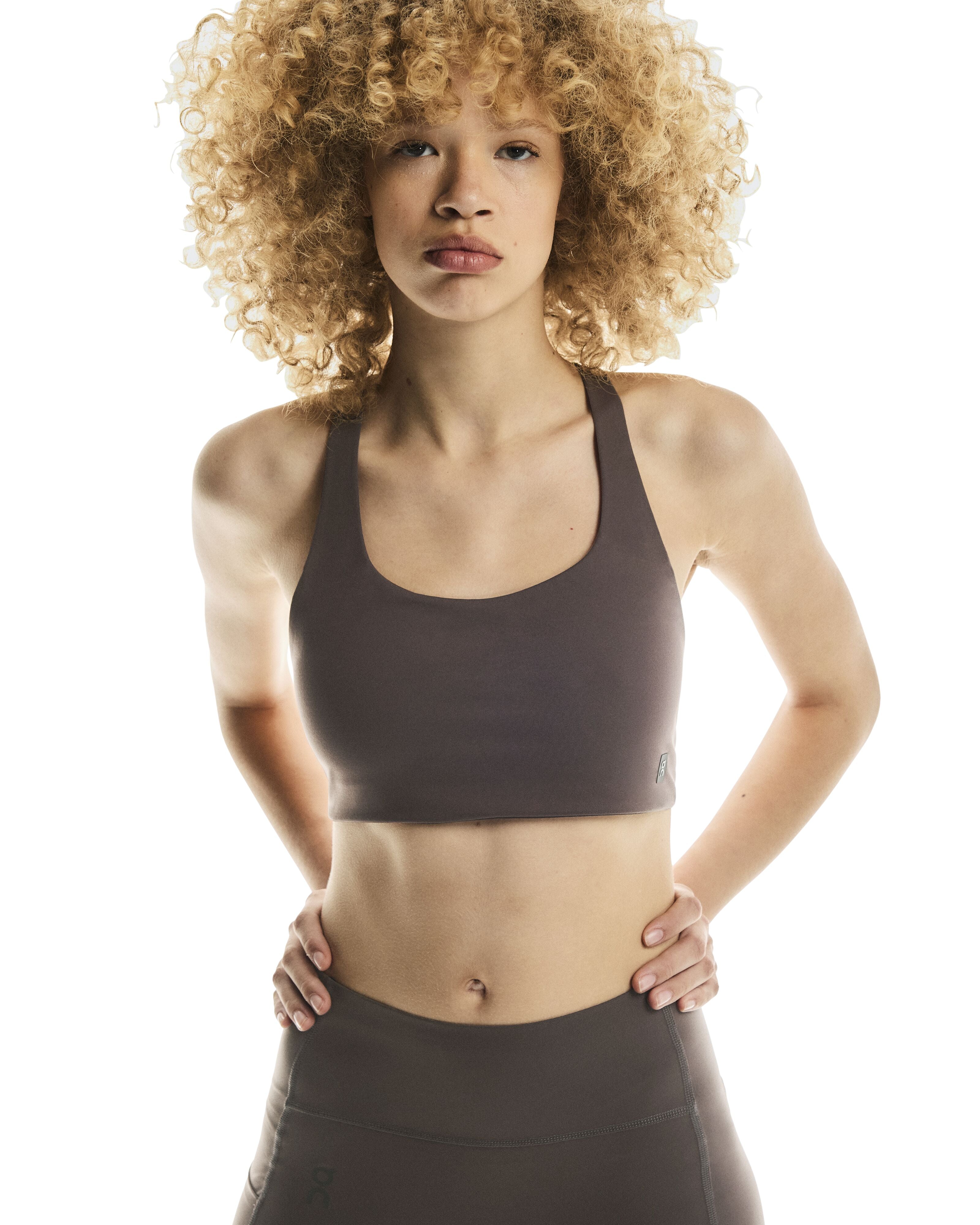 On Studio Bra 1 pebble