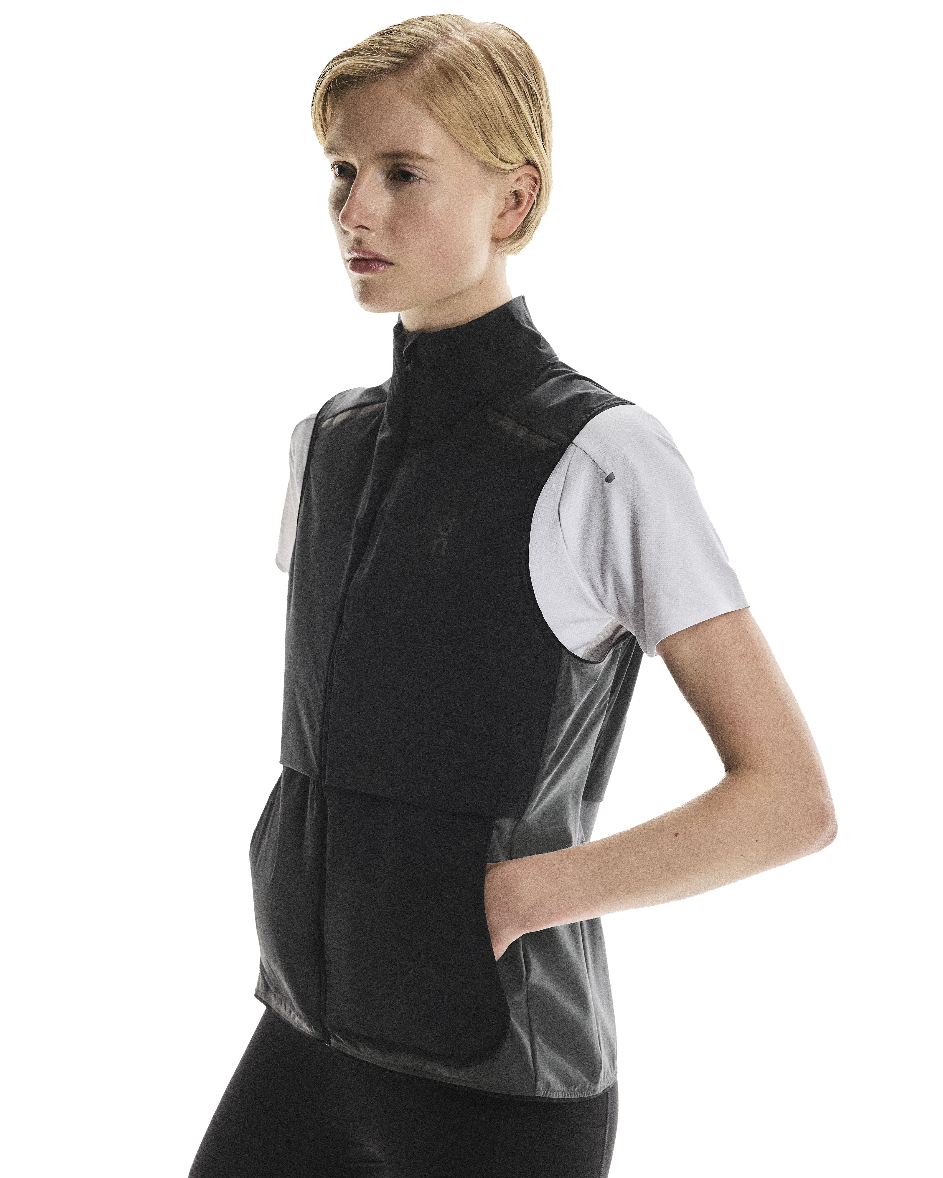 On Weather Vest 1 W black eclipse