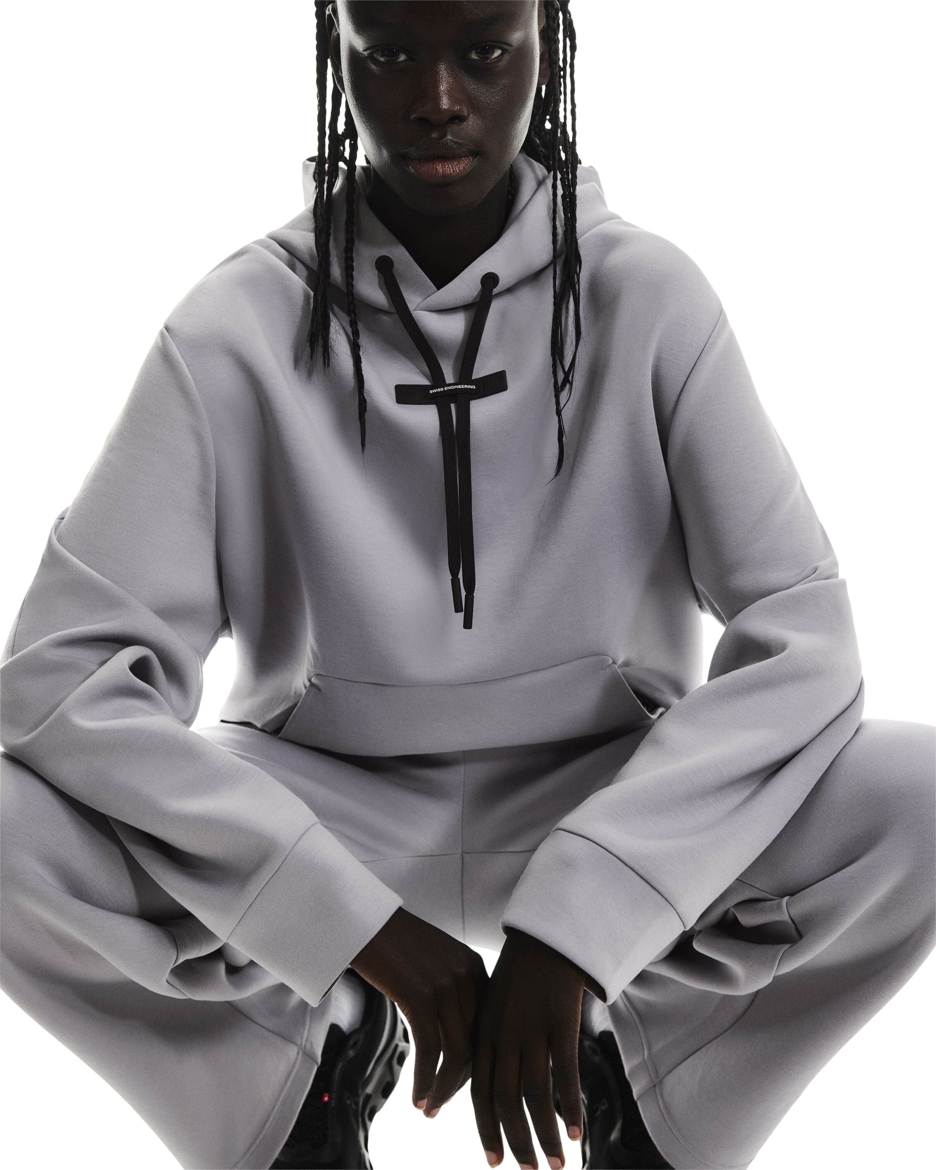 On Focus Tech Hoodie wmn lilac