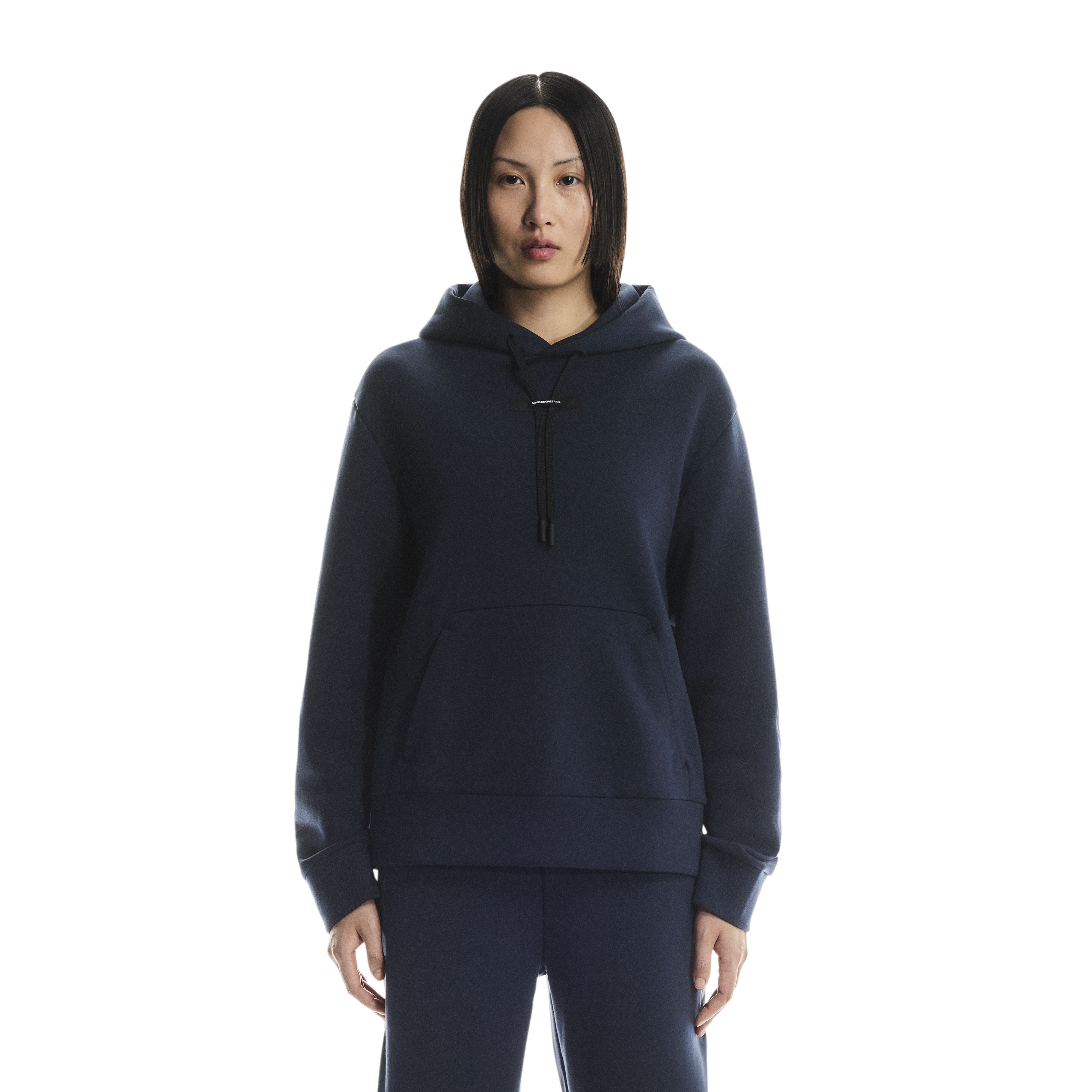 On Focus Tech Hoodie wmn navy
