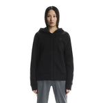 On Focus Tech Zip Hoodie wmn black