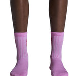 On Performance Logo Sock High 3P Unisex - mauve raspberry