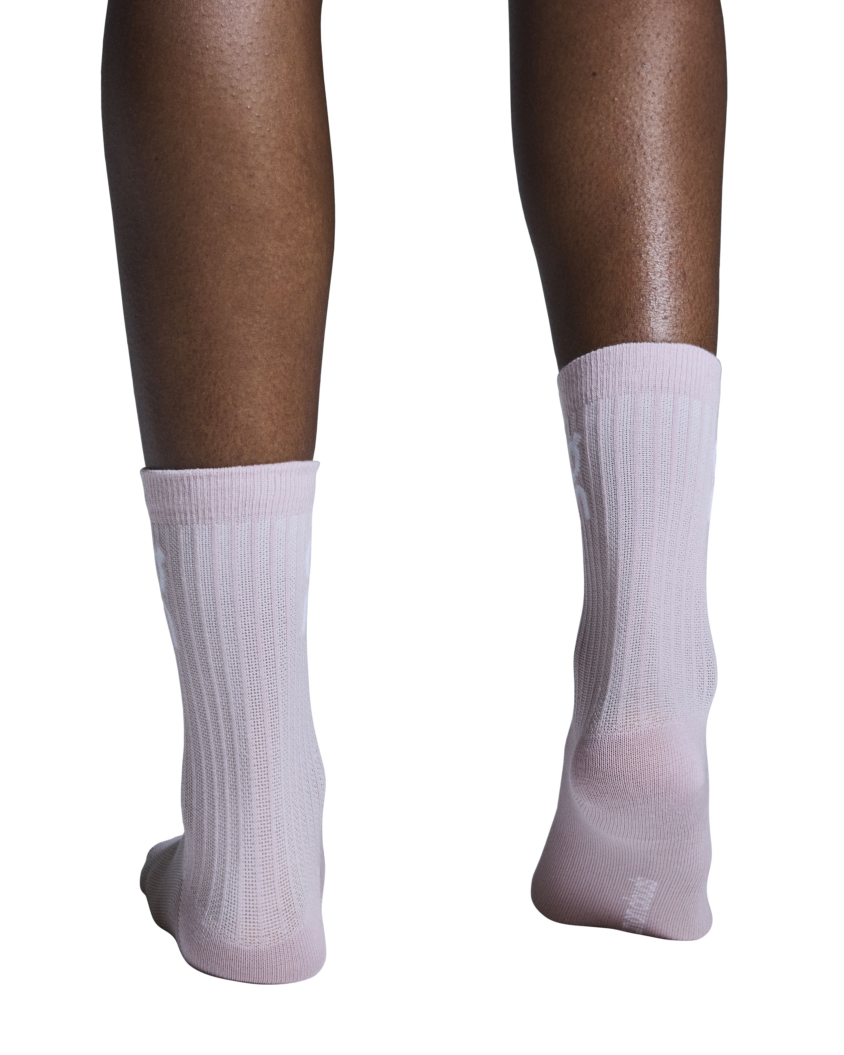On Performance Logo Sock High 3P Unisex - mauve raspberry