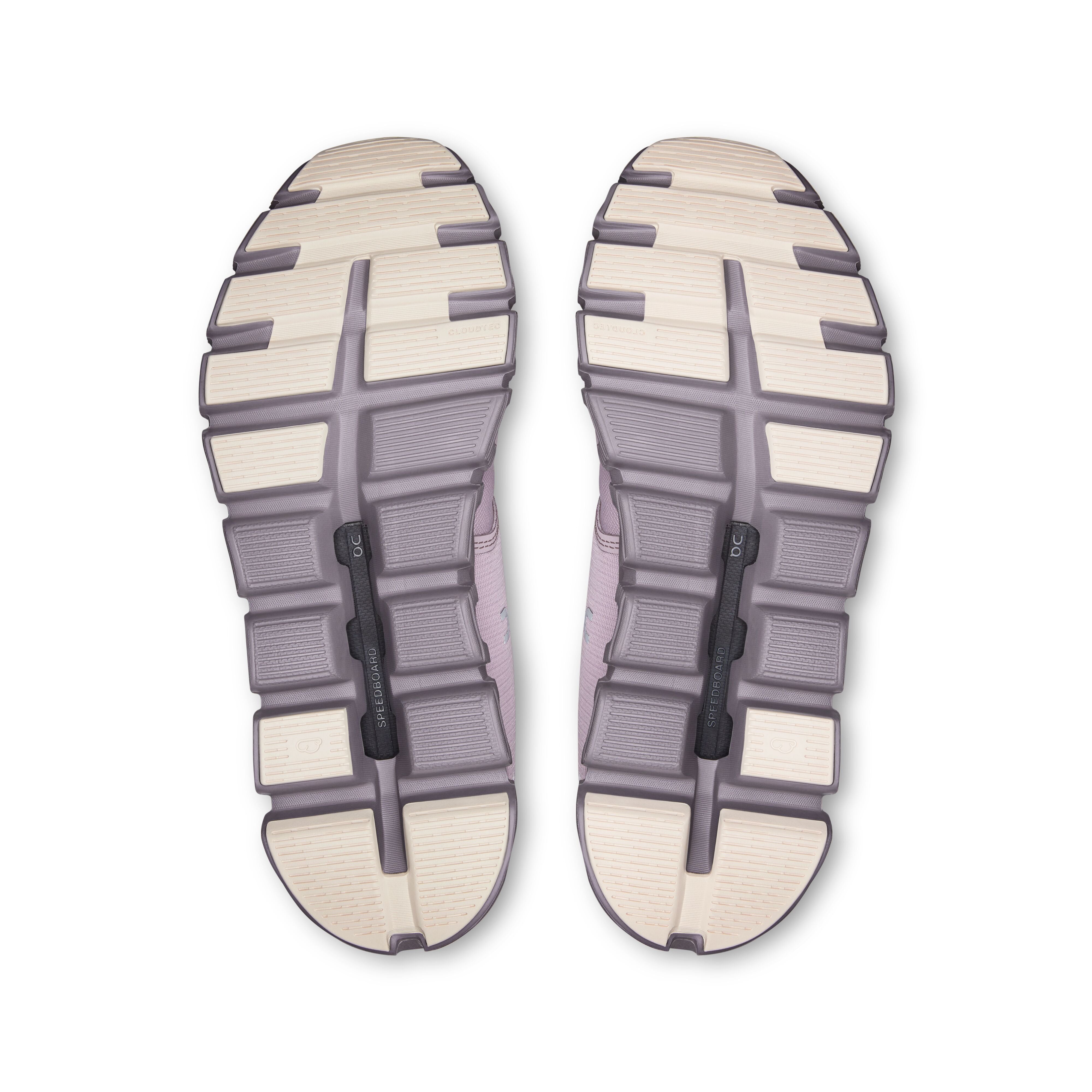 On Cloud 6 waterproof wmn mauve-zinc